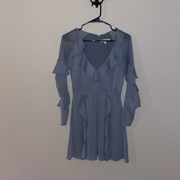 WAYF Blue Flowy Dress - Picture 3 of 4